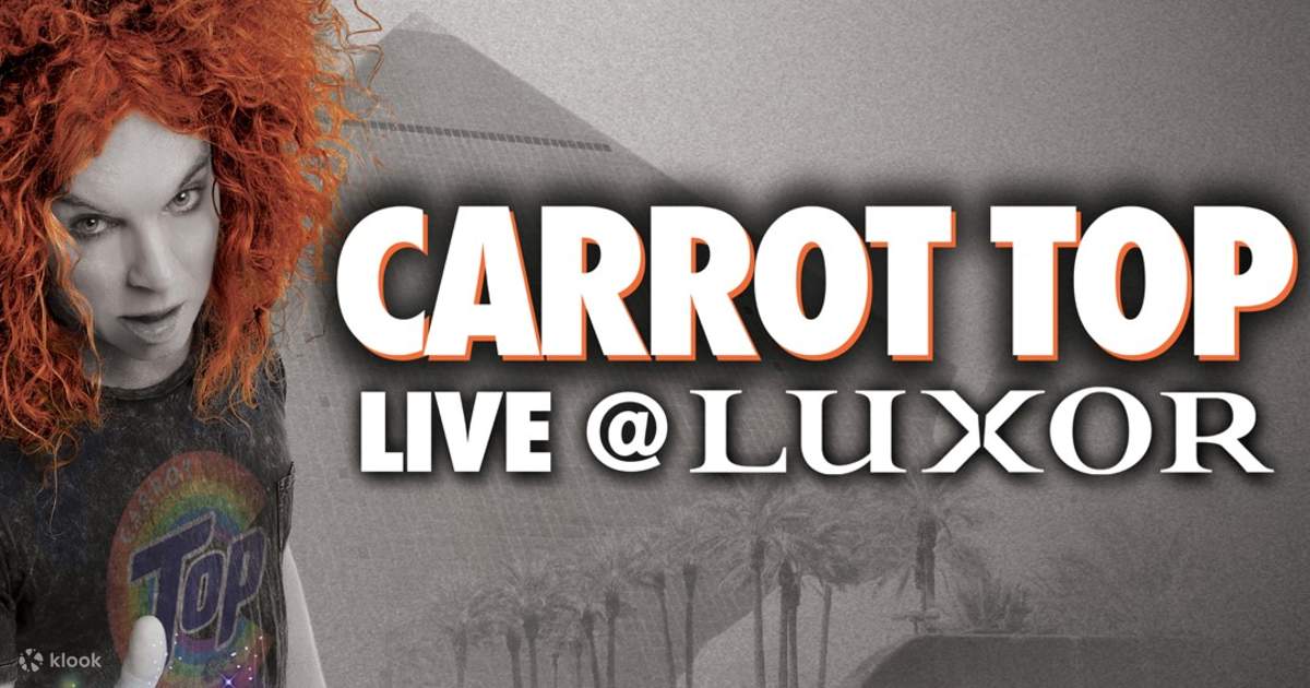 Carrot Top Show Ticket in Las Vegas Klook India